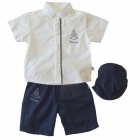 Ensemble chemise, bermuda et chapeau