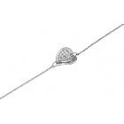 Bracelet Cœur A pierres Fines - Argent - Ted Lapidus D52040Z 