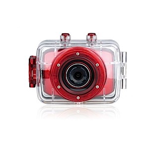  EASYPIX Goxtreme Race Camera Sportive - 5 MP - Rouge
