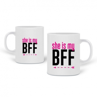 Pair de mugs best friends