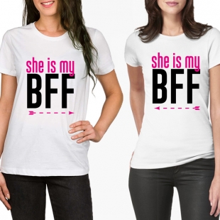 T-shirts assortis BFF