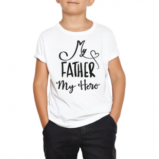 T-shirt enfant my father my hero