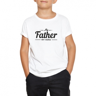 T-shirt enfant my father my hero