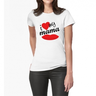 T-shirt i Love my mama